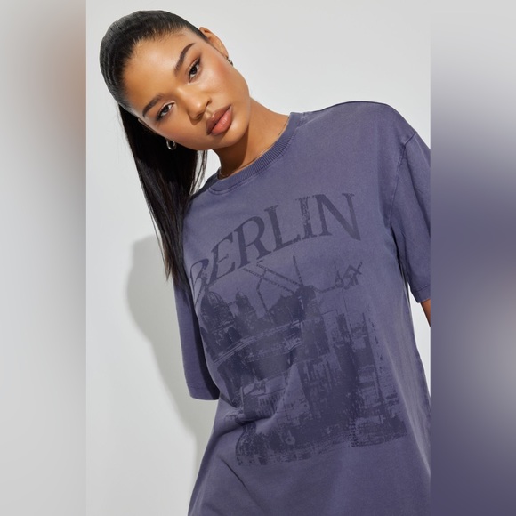 garage oversized boyfriend tshirt - Picture 1 of 3